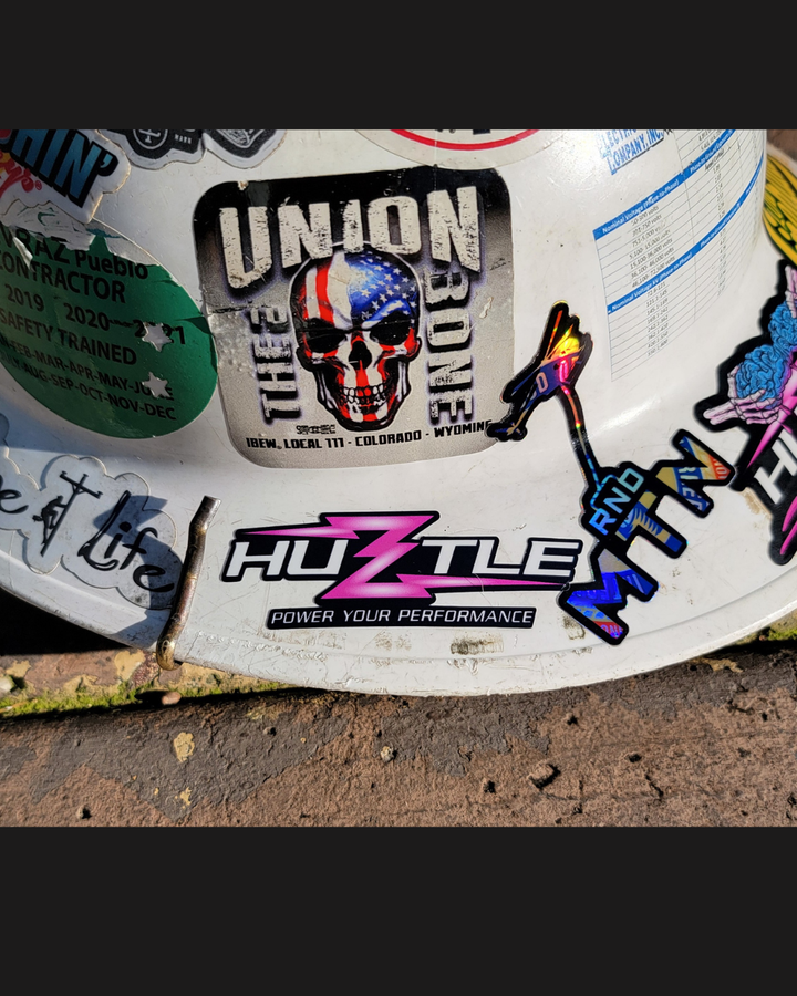 Official Huztle Sticker